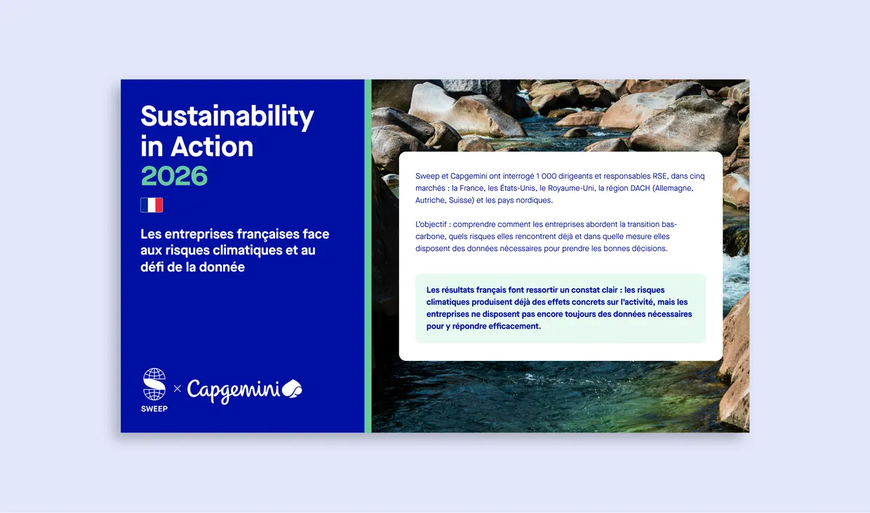 Sustainability in Action - Rapport France