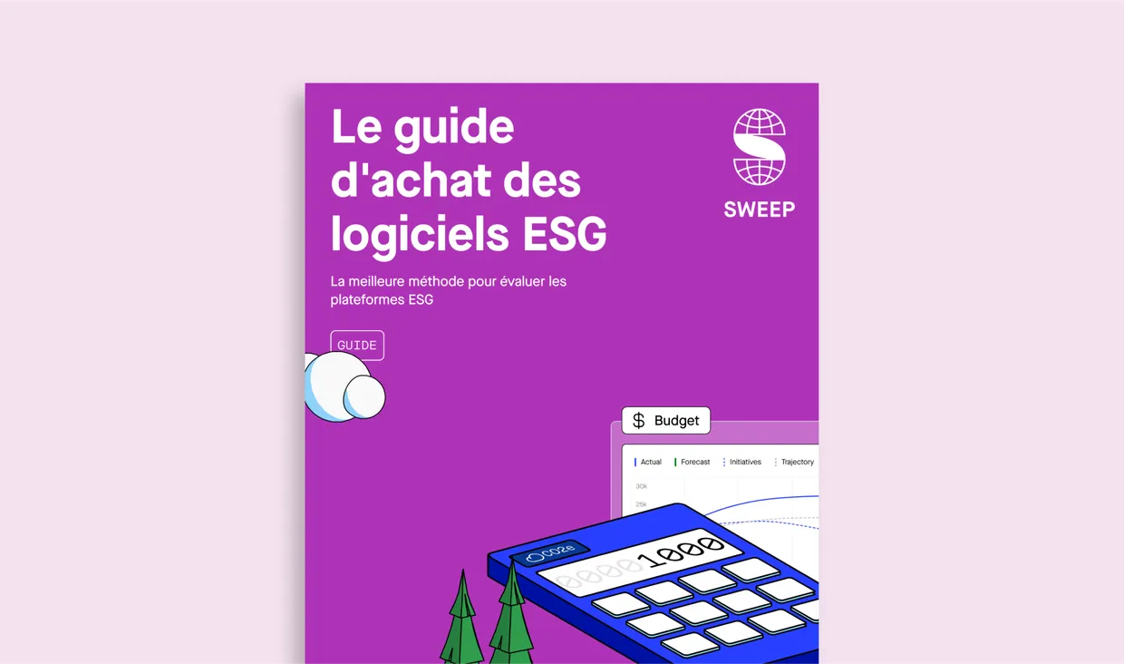 Guide d'achat logiciels ESG