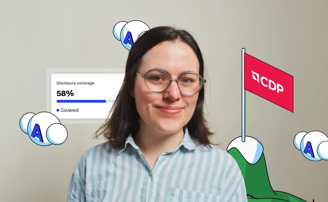 CDP interview header - Manon Beaudaire