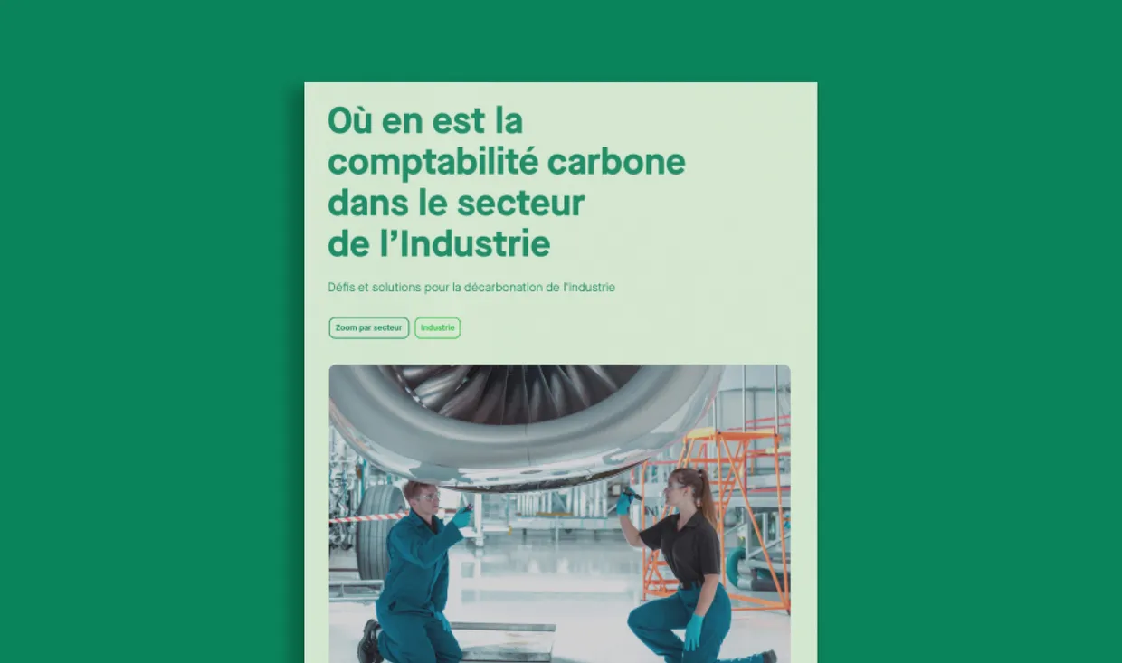 Où en est la comptabilité carbone dans l'industrie ?