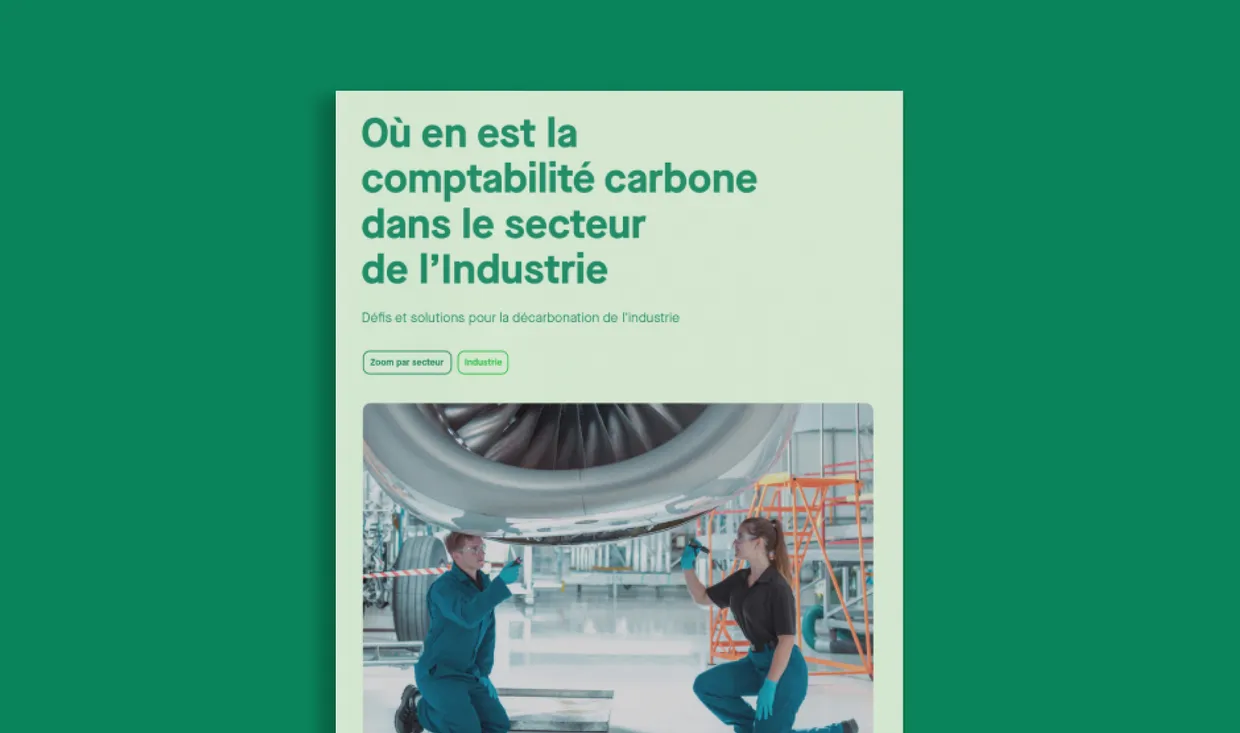 Où en est la comptabilité carbone dans l'industrie ?